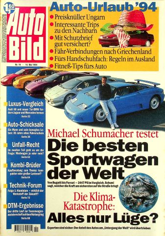 Deckblatt Auto Bild (19/1994)